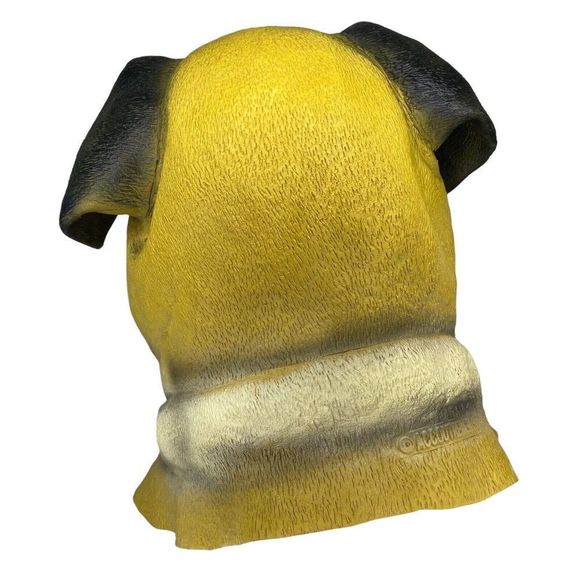 Pug Halloween Mask Accoutrements Latex Realistic Costume Dog Pull Over Funny - Picture 6 of 9